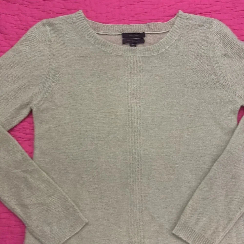 Saffron 100% cashmere Green Sweater, M
